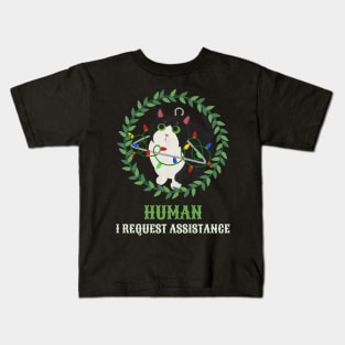 Human, request assistance Kids T-Shirt